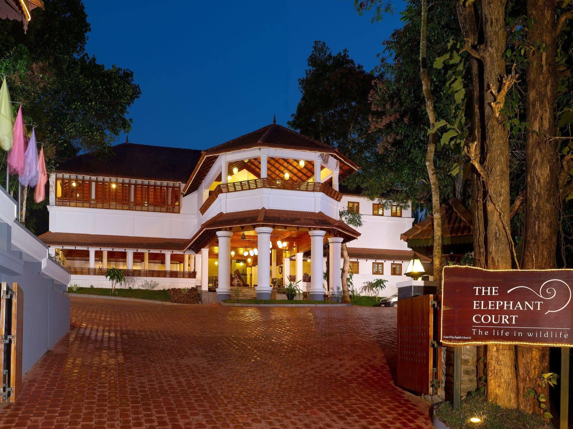 Hotel Elephant Court Thekkady Exterior foto